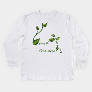 Send Nodes Kids Long Sleeve T-Shirt